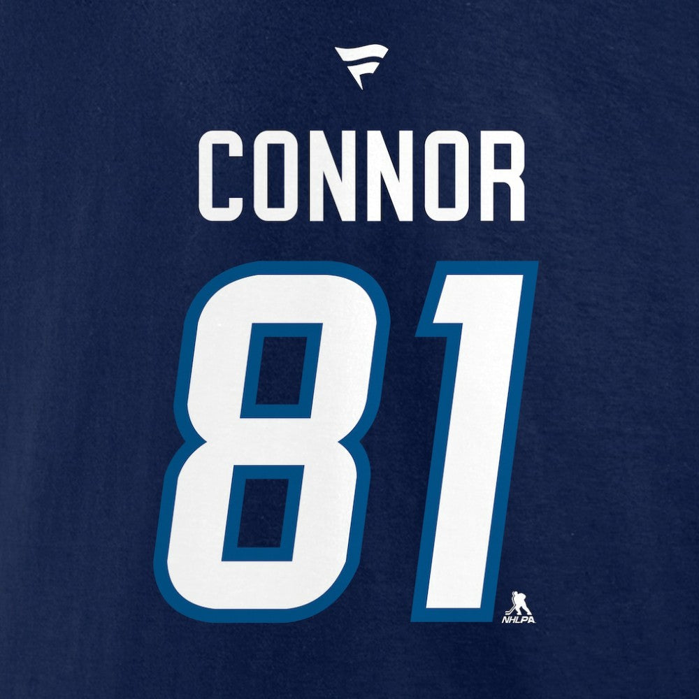 Kyle Connor Winnipeg Jets Fanatics Authentic Stack Name & Number T-Shirt - Navy | Fanatics on sale