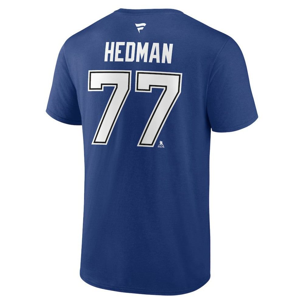 Victor Hedman Tampa Bay Lightning Fanatics Authentic Stack Name & Number T-Shirt - Blue | Fanatics discount