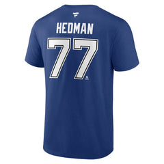 Victor Hedman Tampa Bay Lightning Fanatics Authentic Stack Name & Number T-Shirt - Blue | Fanatics discount
