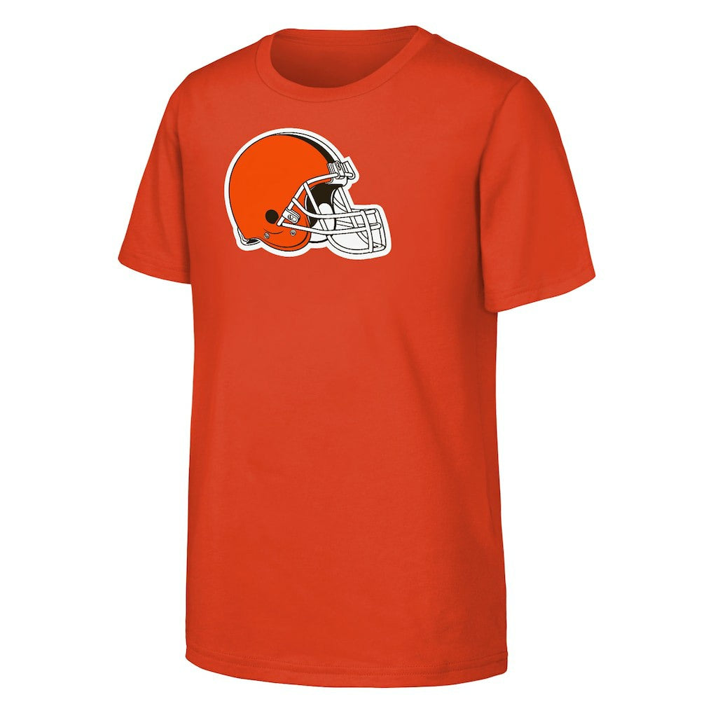 Cleveland Browns Outerstuff Youth Primary Logo T-Shirt - Orange - NFL