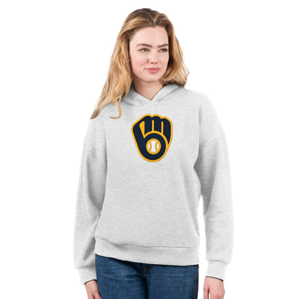 Milwaukee Brewers G-III 4Her by Carl Banks Women's T-Shirt and Hoodie Combo Pack Discount