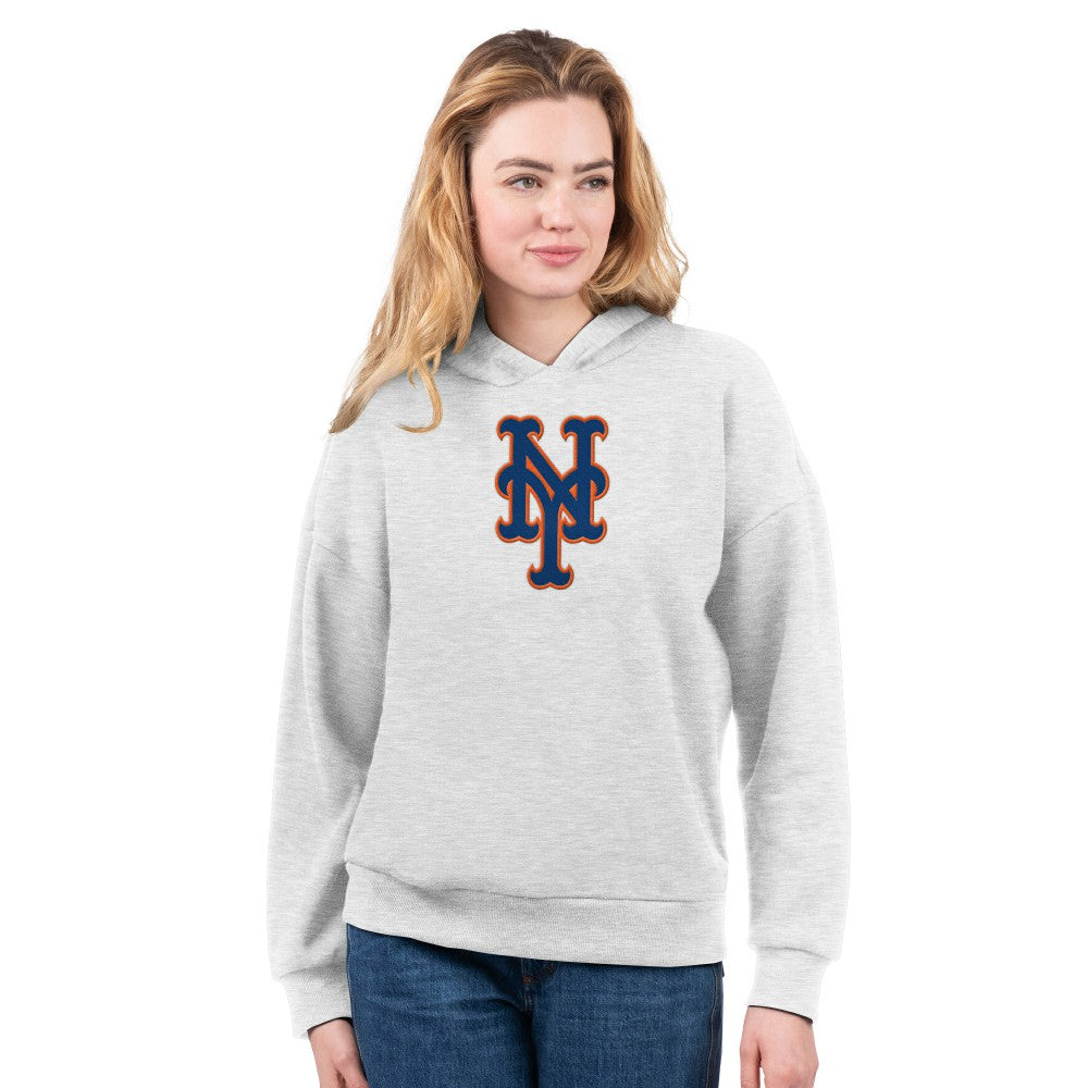 New York Mets G-III 4Her by Carl Banks Women's T-Shirt and Hoodie Combo Pack Outlet