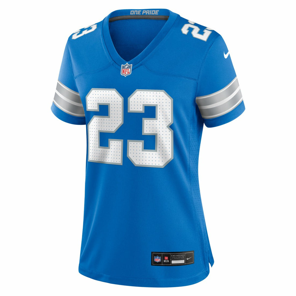 Rock Ya-Sin Detroit Lions Women's Team Game Jersey - Blue - Nike