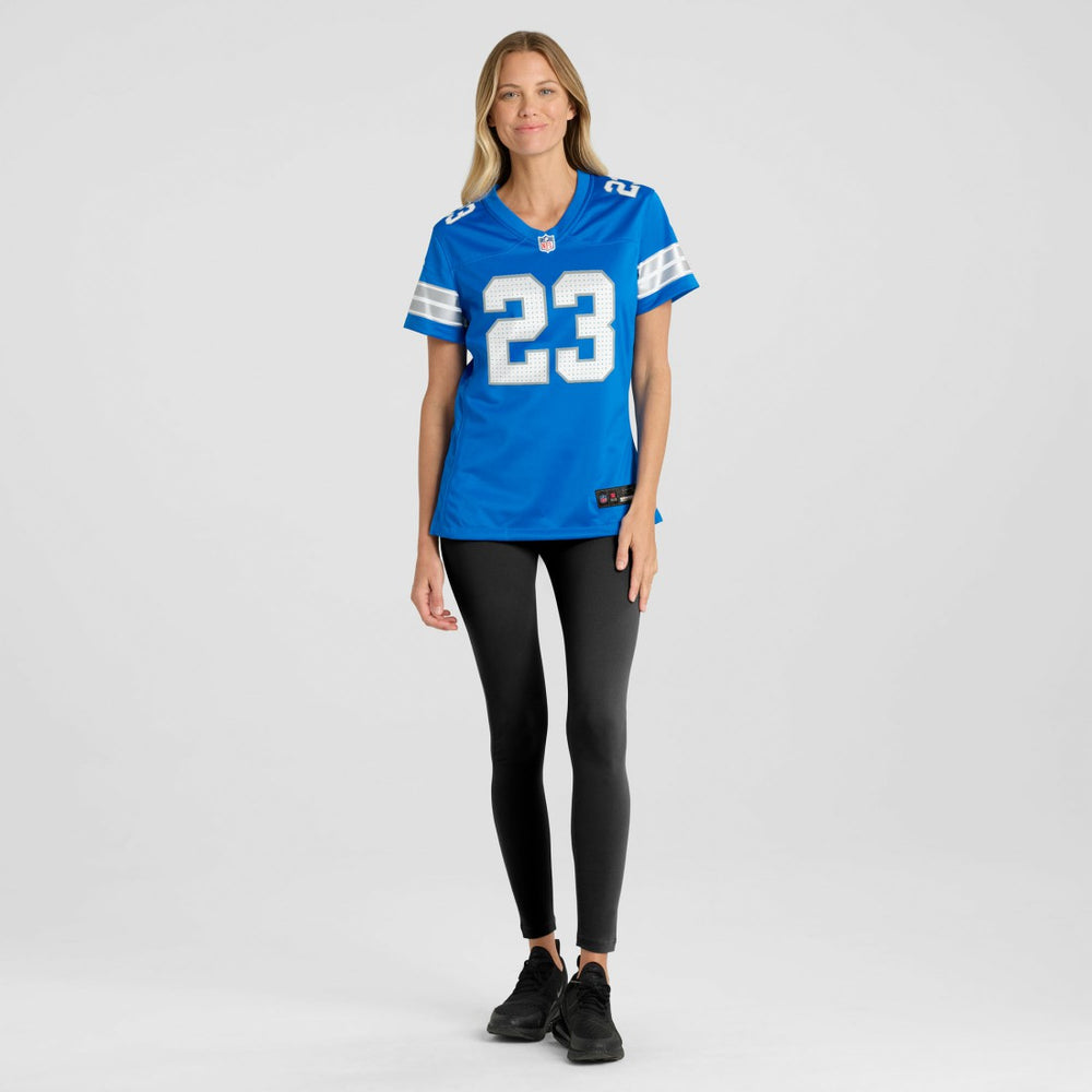 Rock Ya-Sin Detroit Lions Women's Team Game Jersey - Blue - Nike
