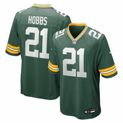 Nate Hobbs Green Bay Packers Team Game Jersey - Green - Nike