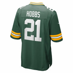 Nate Hobbs Green Bay Packers Team Game Jersey - Green - Nike