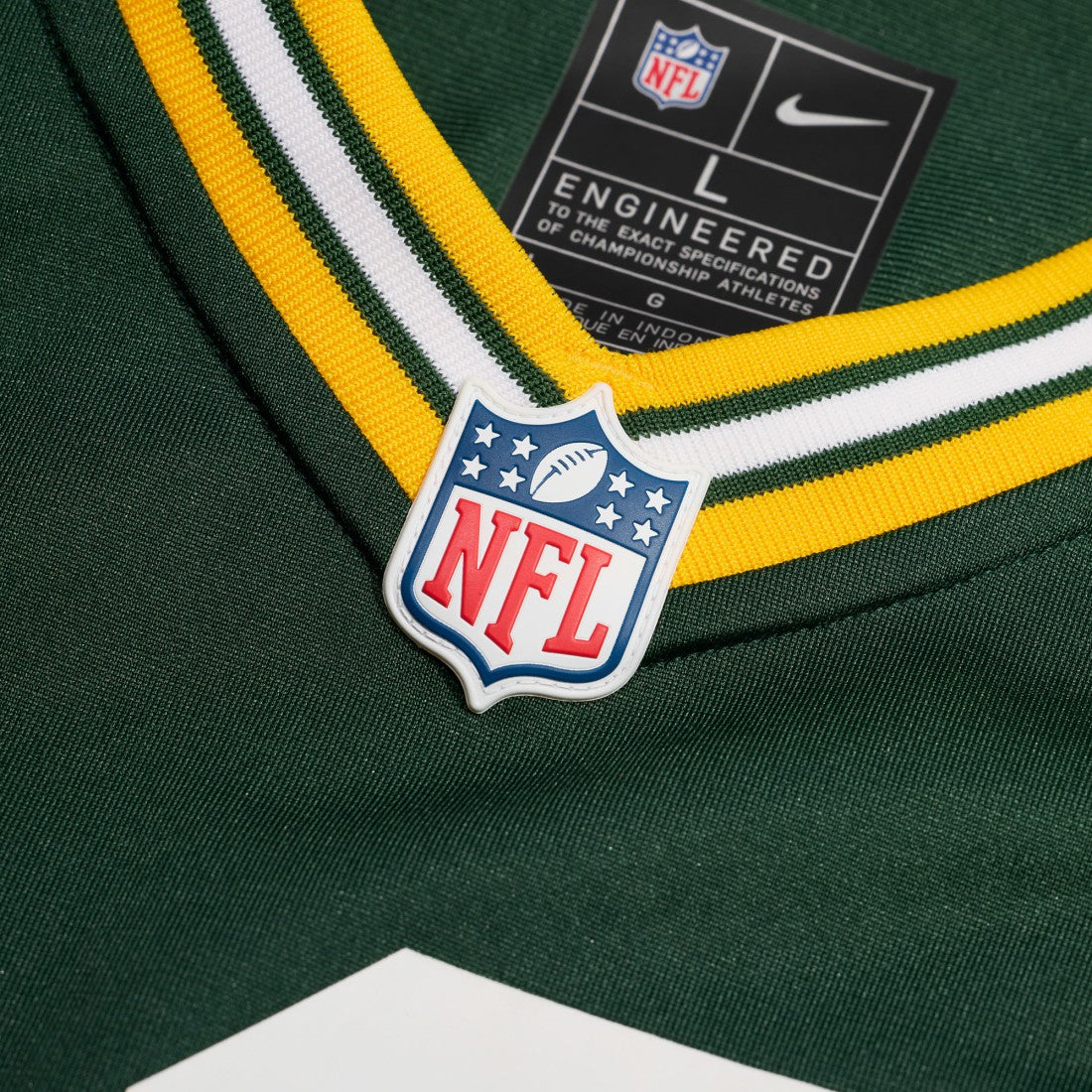 Nate Hobbs Green Bay Packers Team Game Jersey - Green - Nike