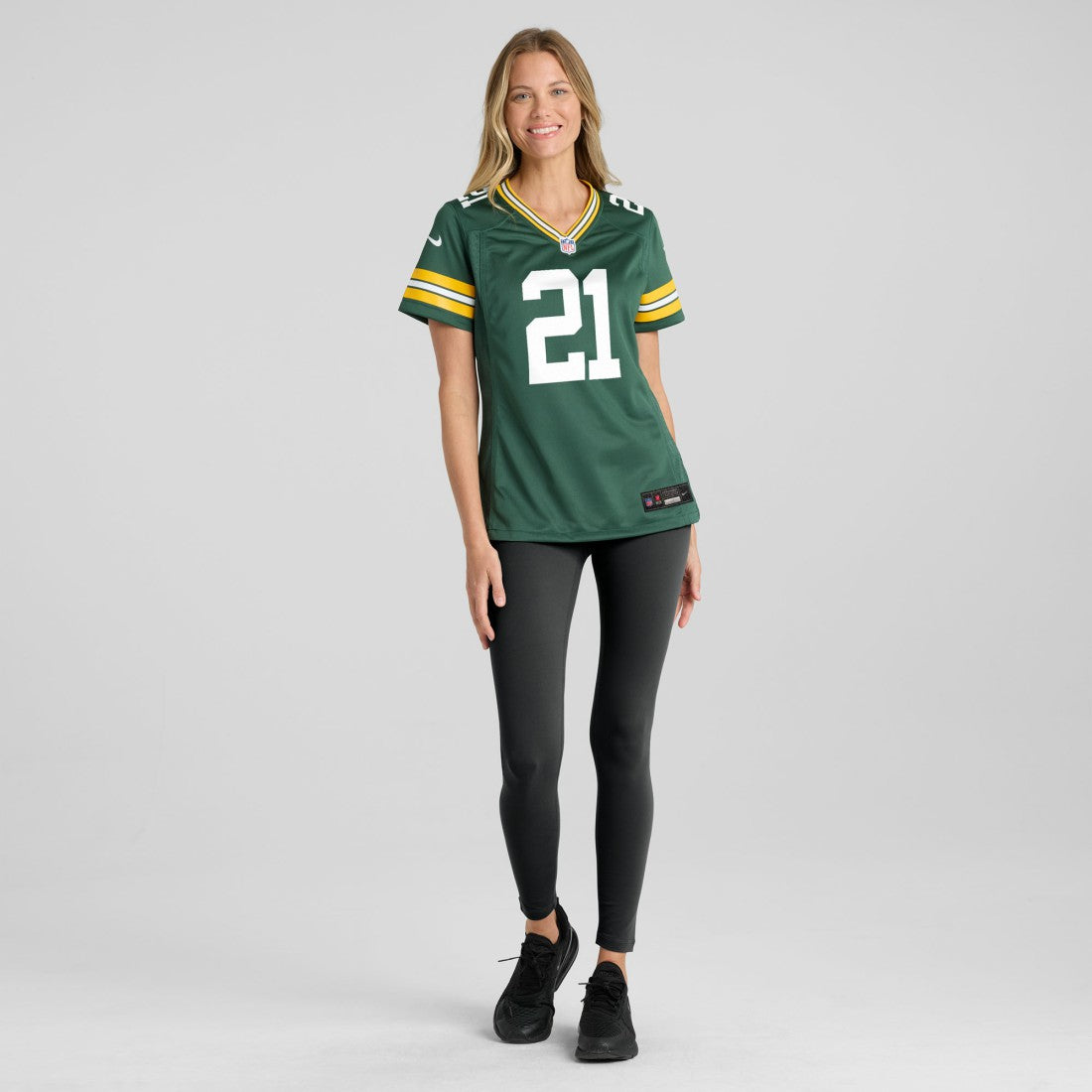 Nate Hobbs Green Bay Packers Women's Team Game Jersey - Green - Nike