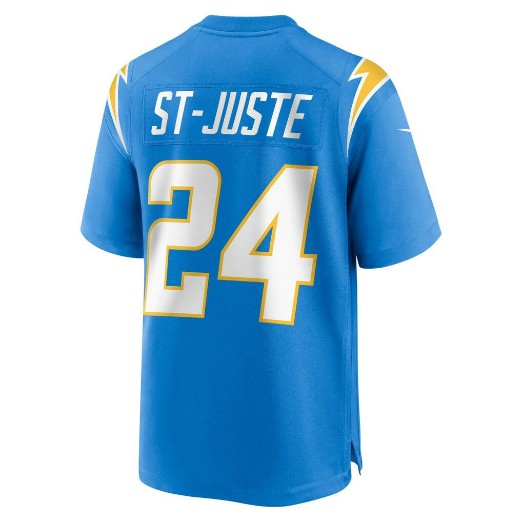 Benjamin St-Juste Los Angeles Chargers Team Game Jersey - Powder Blue - Nike