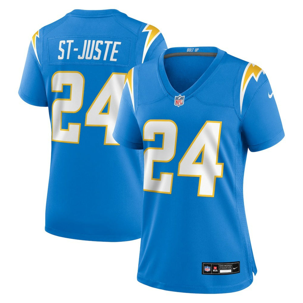 Benjamin St-Juste Los Angeles Chargers Women's Team Game Jersey - Powder Blue - Nike