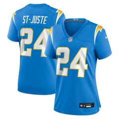 Benjamin St-Juste Los Angeles Chargers Women's Team Game Jersey - Powder Blue - Nike