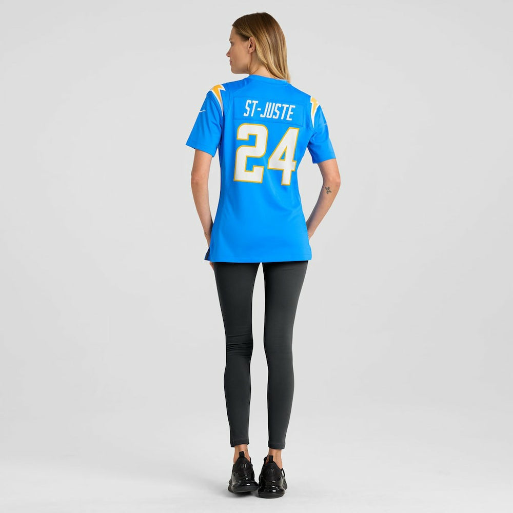 Benjamin St-Juste Los Angeles Chargers Women's Team Game Jersey - Powder Blue - Nike
