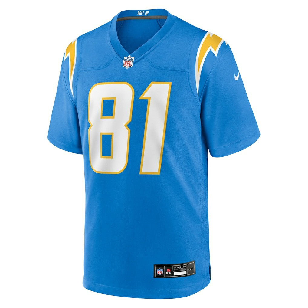 Mike Williams Los Angeles Chargers Team Game Jersey - Powder Blue - Nike