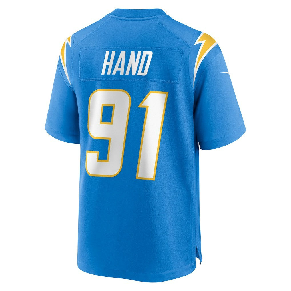 Da'Shawn Hand Los Angeles Chargers Team Game Jersey - Powder Blue - Nike