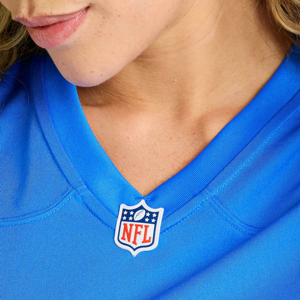 Da'Shawn Hand Los Angeles Chargers Women's Team Game Jersey - Powder Blue - Nike