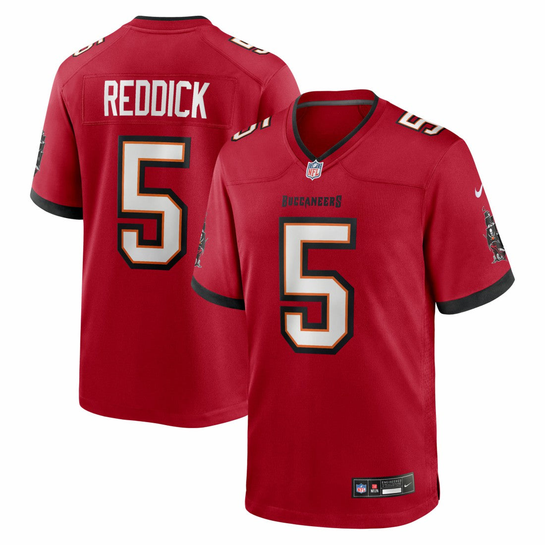 Haason Reddick Tampa Bay Buccaneers Team Game Jersey - Red - Nike