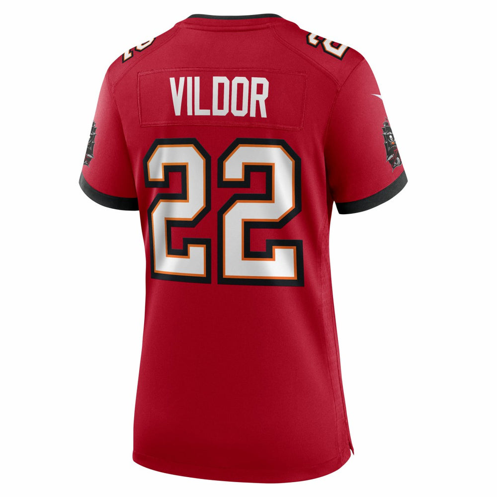 Kindle Vildor Tampa Bay Buccaneers Women's Team Game Jersey - Red - Nike