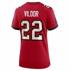 Kindle Vildor Tampa Bay Buccaneers Women's Team Game Jersey - Red - Nike