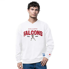Atlanta Falcons Starter 1966 Throwback Collection Sweatshirt - White - NFL