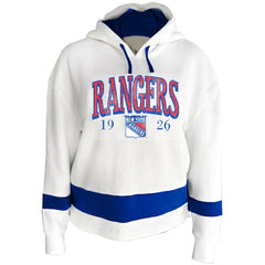 New York Rangers Profile Women's Plus Size Hoodie - White | NHL online