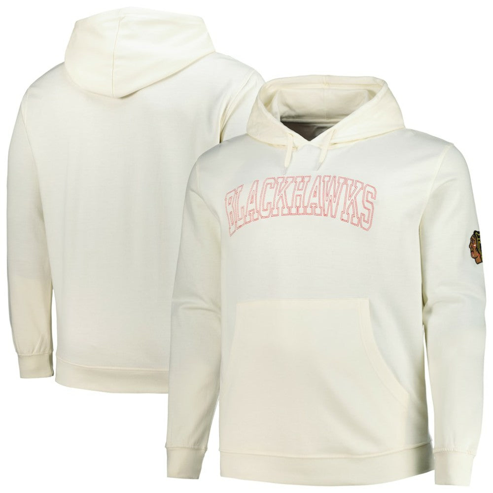Chicago Blackhawks Fanatics Big &Tall Stitch Hoodie - Cream | Fanatics online