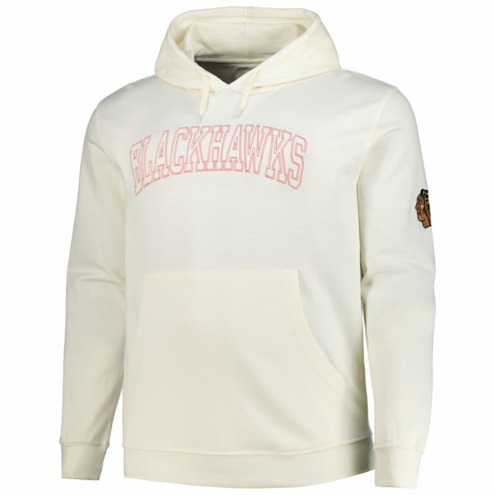 Chicago Blackhawks Fanatics Big &Tall Stitch Hoodie - Cream | Fanatics online