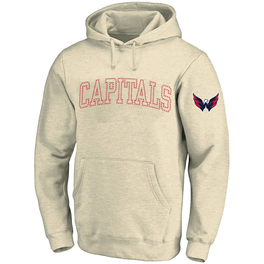 Washington Capitals Fanatics Big &Tall Stitch Hoodie - Cream | Fanatics discount