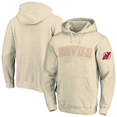 New Jersey Devils Fanatics Big &Tall Stitch Hoodie - Cream | Fanatics sale