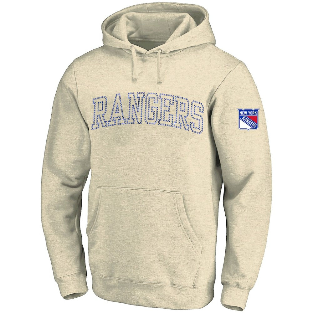New York Rangers Fanatics Big &Tall Stitch Hoodie - Cream | Fanatics near me