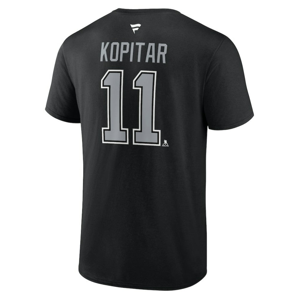 Anze Kopitar Los Angeles Kings Fanatics Authentic Stack Name & Number T-Shirt - Black | Fanatics on sale