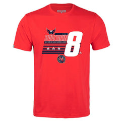 Alexander Ovechkin Washington Capitals Levelwear NHL All-Time Leading Goal Scorer Milestone Stripes Name & Number Richmond T-Shirt - Red | NHL Clearance