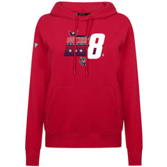 Alexander Ovechkin Washington Capitals Levelwear Women's NHL All-Time Leading Goal Scorer Milestone Stripes Name & Number Adorn Pullover Hoodie - Red | NHL Clearance