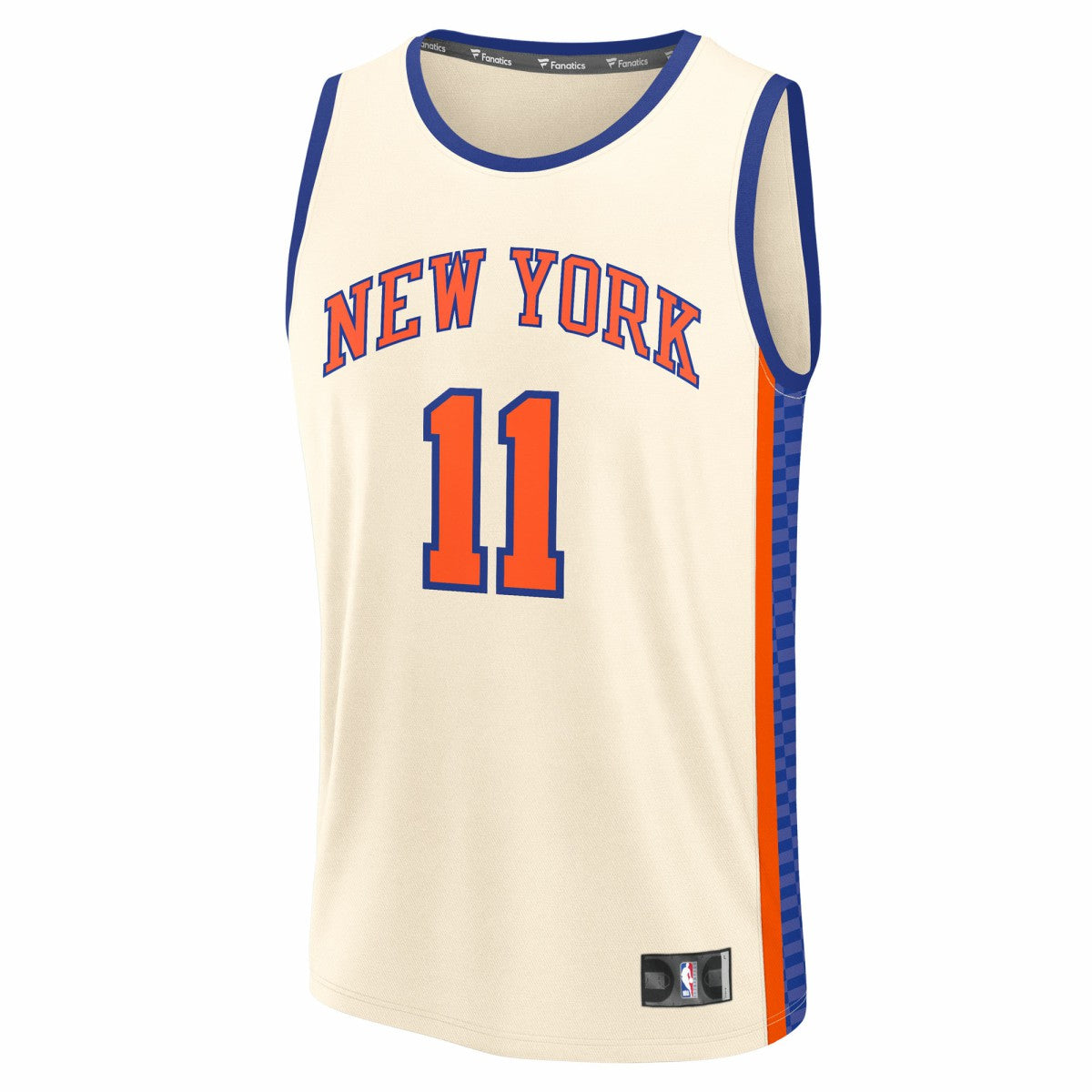 Fanatics Jalen Brunson New York Knicks 2025/26 City Edition Fast Break Jersey Cream
