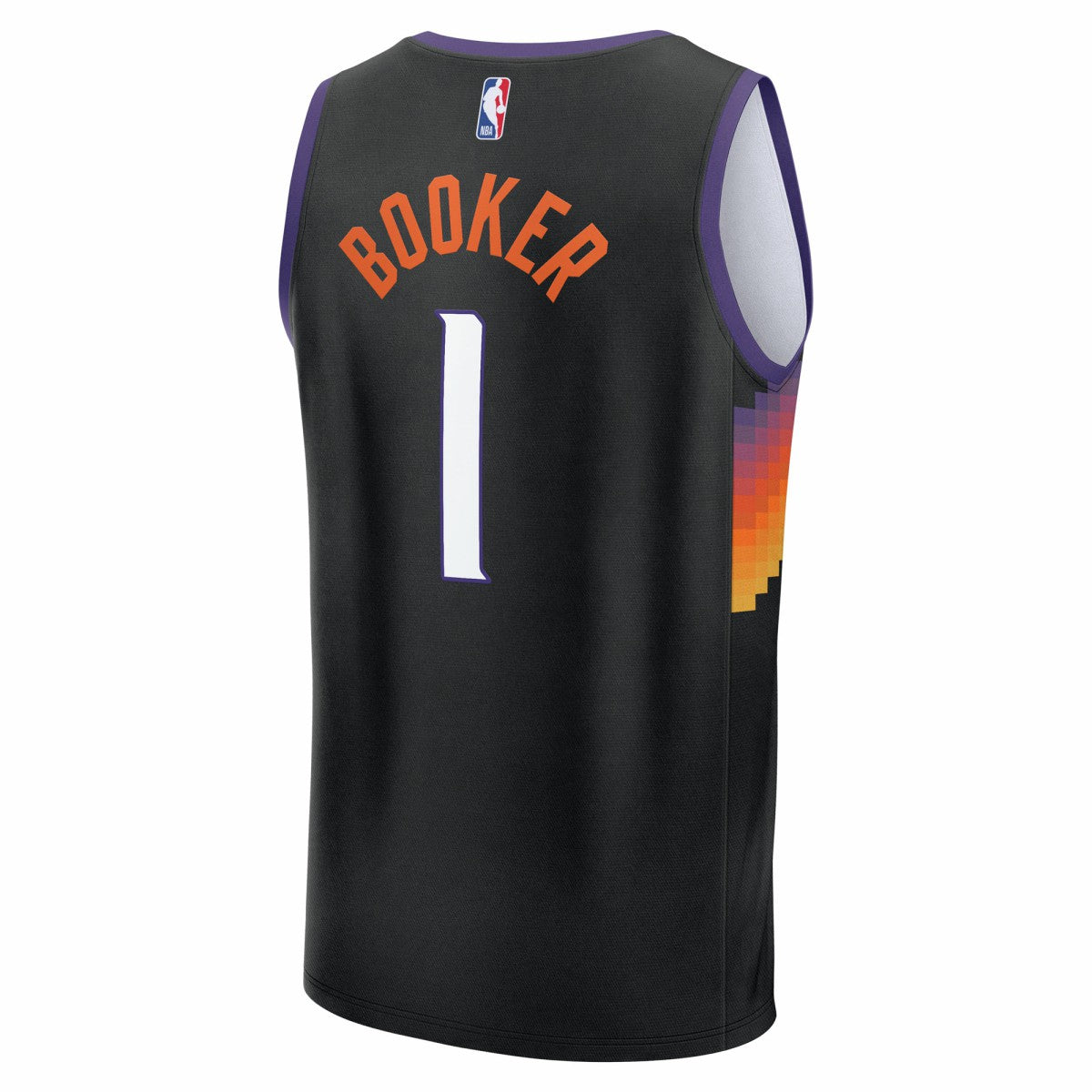 Fanatics Devin Booker Phoenix Suns 2025/26 City Edition Fast Break Jersey Black