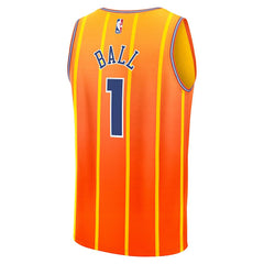 Fanatics LaMelo Ball Charlotte Hornets 2025/26 City Edition Fast Break Jersey Orange