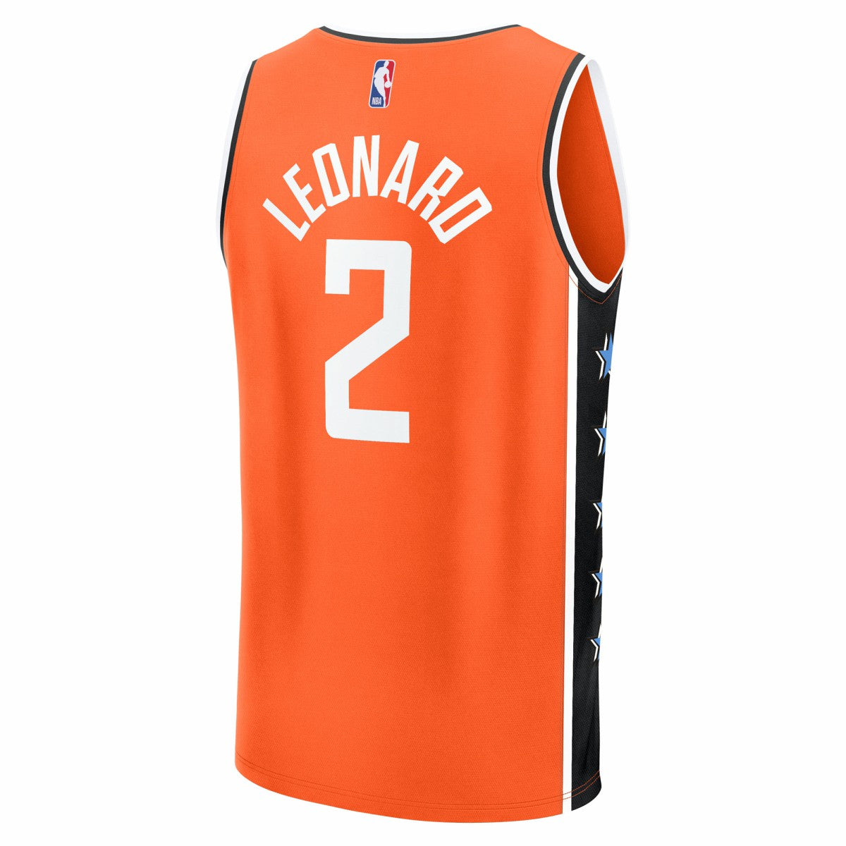 Fanatics Kawhi Leonard LA Clippers 2025/26 City Edition Fast Break Jersey Orange