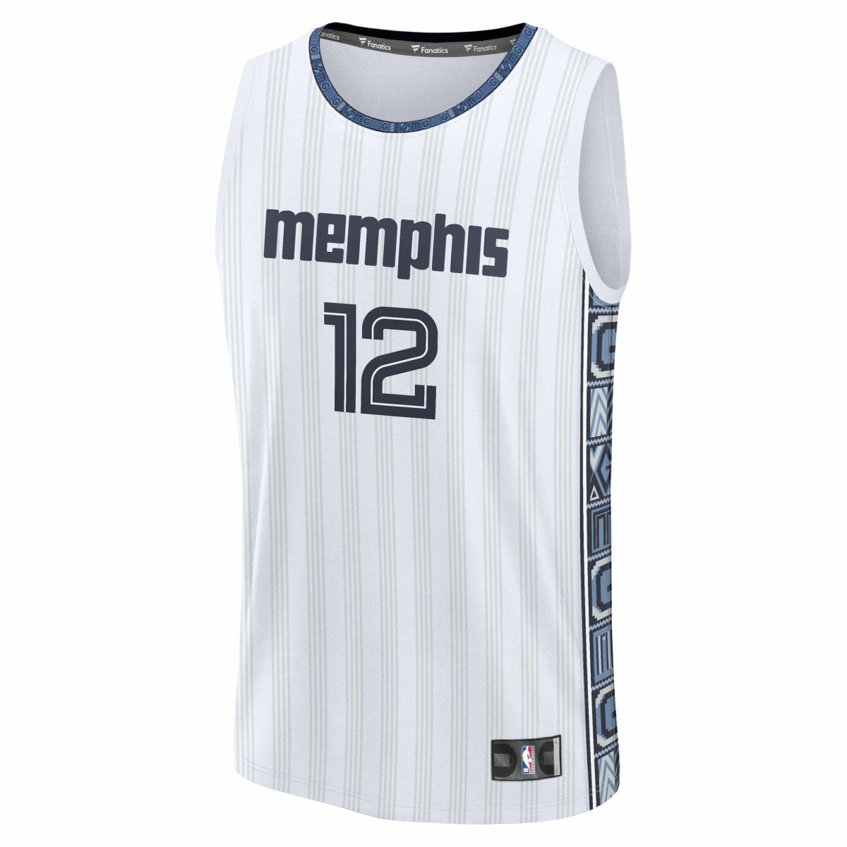 Fanatics Ja Morant Memphis Grizzlies 2025/26 City Edition Fast Break Jersey White