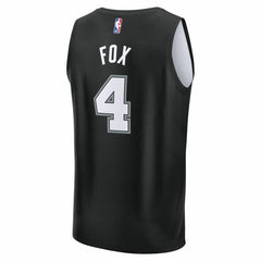 Fanatics De'Aaron Fox San Antonio Spurs Youth 2025/26 City Edition Fast Break Jersey Black