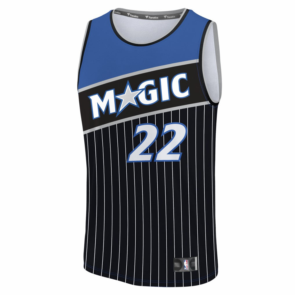 Fanatics Franz Wagner Orlando Magic Fast Break Jersey Statement Edition Black