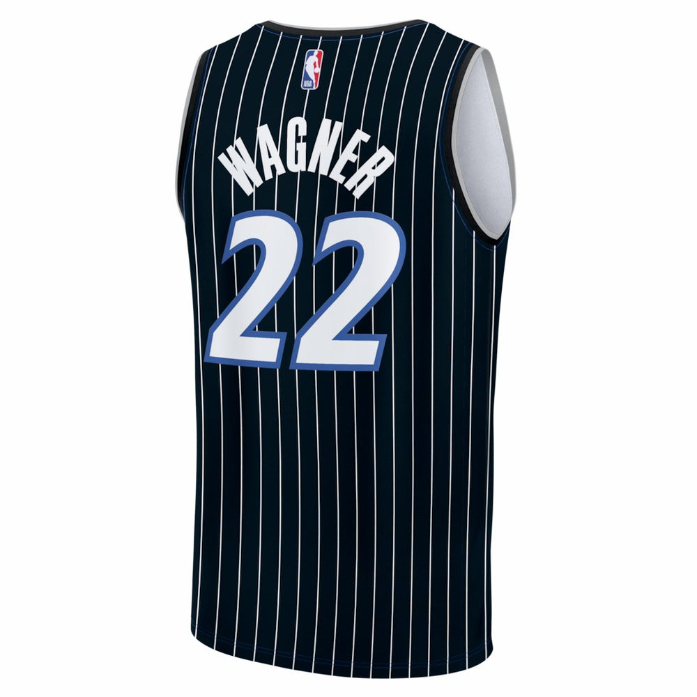 Fanatics Franz Wagner Orlando Magic Youth Fast Break Jersey Statement Edition Black