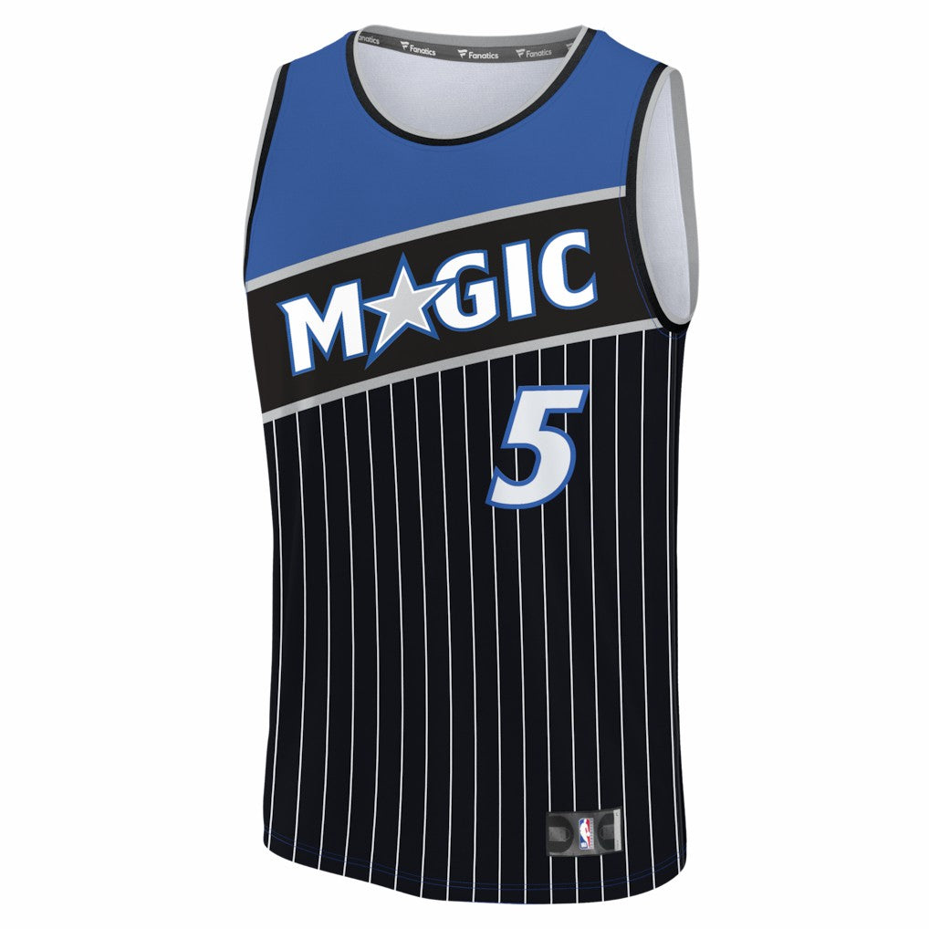 Fanatics Paolo Banchero Orlando Magic Youth Fast Break Jersey Statement Edition Black