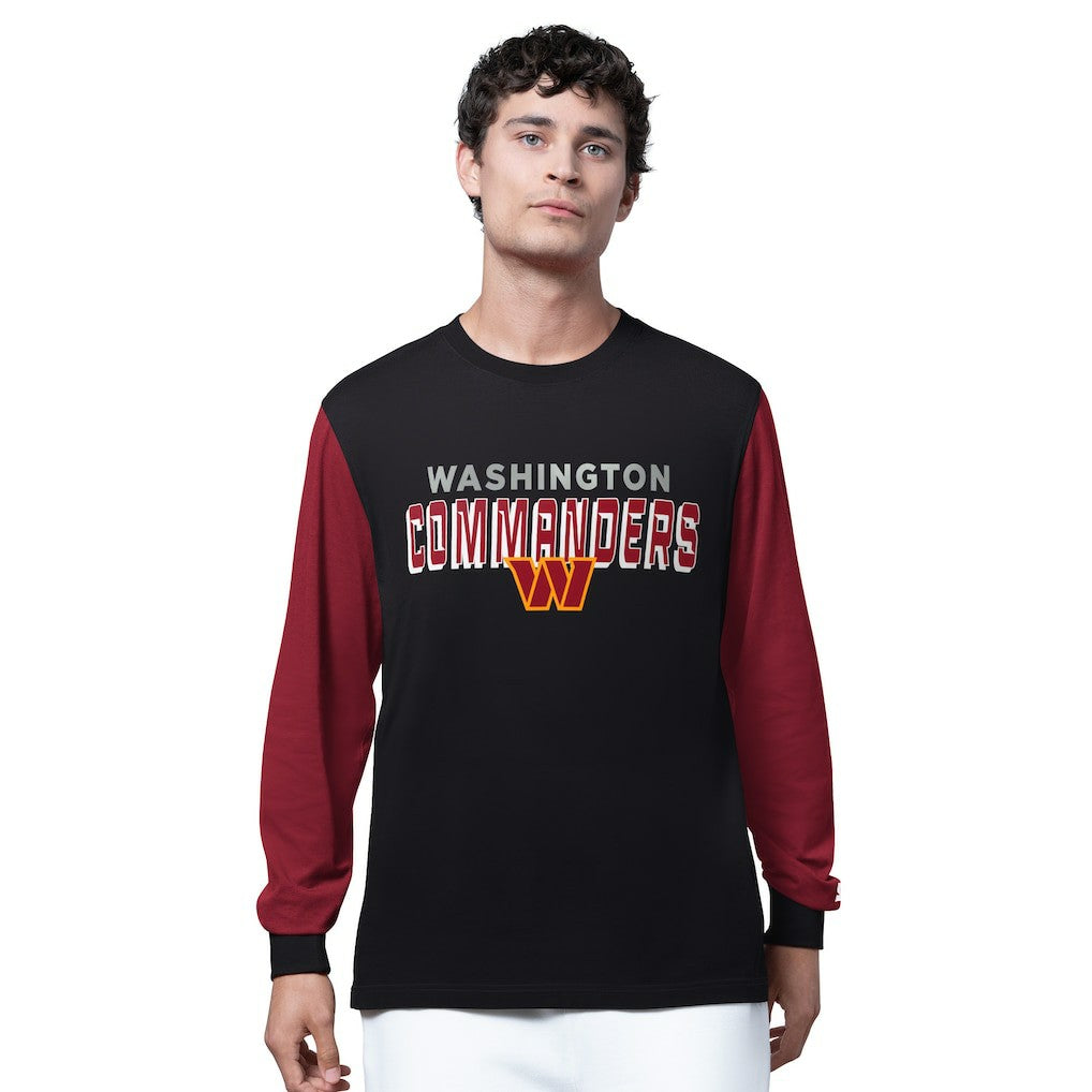 Washington Commanders Starter Thursday Night Gridiron Long Sleeve T-Shirt- Black - NFL