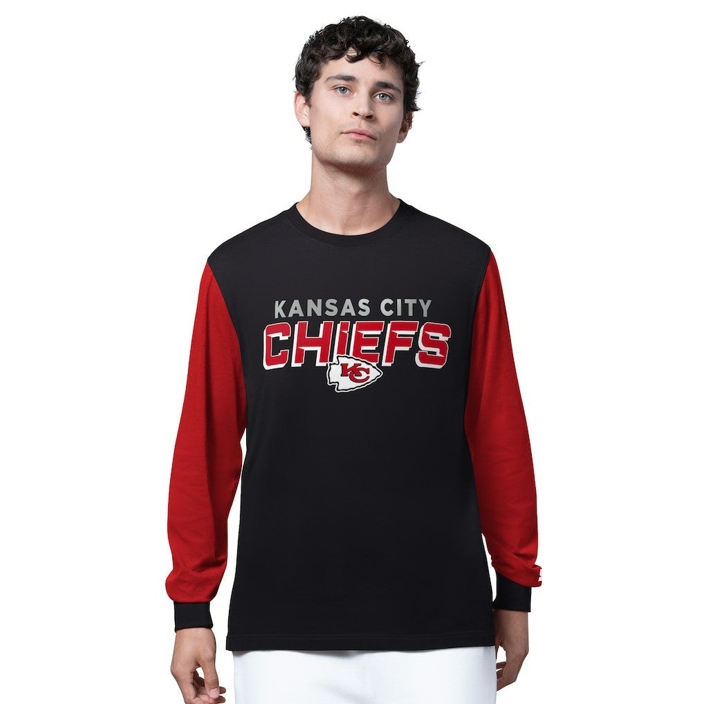 Kansas City Chiefs Starter Thursday Night Gridiron Long Sleeve T-Shirt- Black - NFL