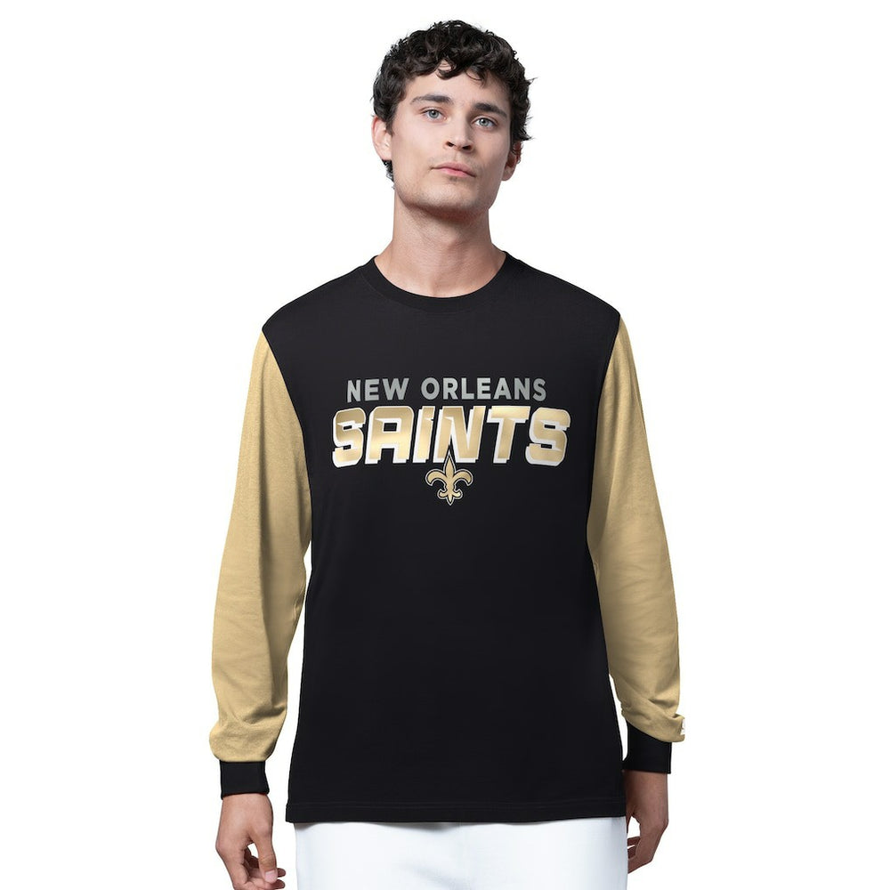 New Orleans Saints Starter Thursday Night Gridiron Long Sleeve T-Shirt- Black - NFL