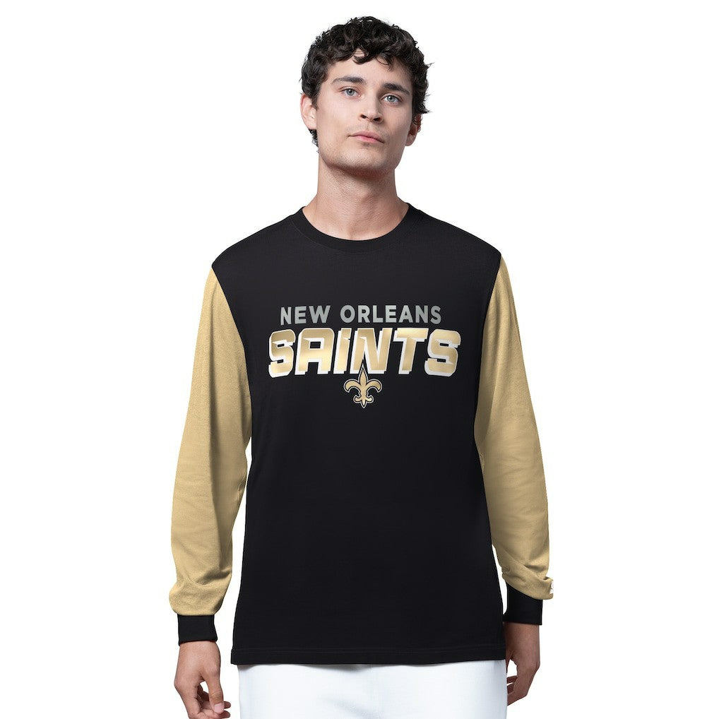 New Orleans Saints Starter Thursday Night Gridiron Long Sleeve T-Shirt- Black - NFL