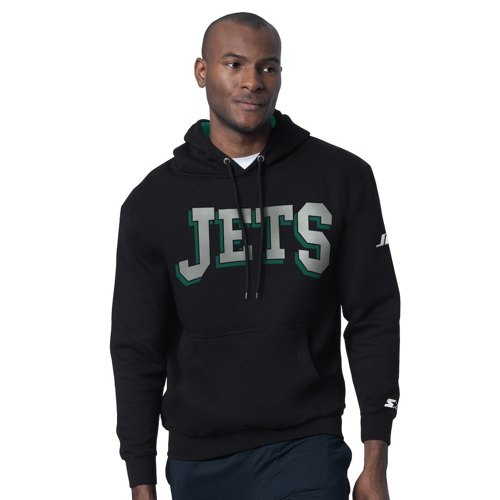 New York Jets Starter Thursday Night Gridiron Hoodie - Black - NFL
