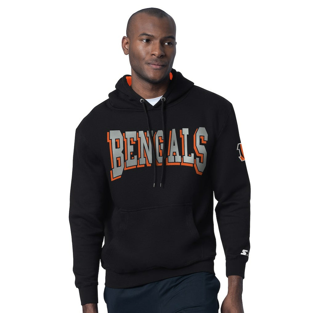 Cincinnati Bengals Starter Thursday Night Gridiron Hoodie - Black - NFL