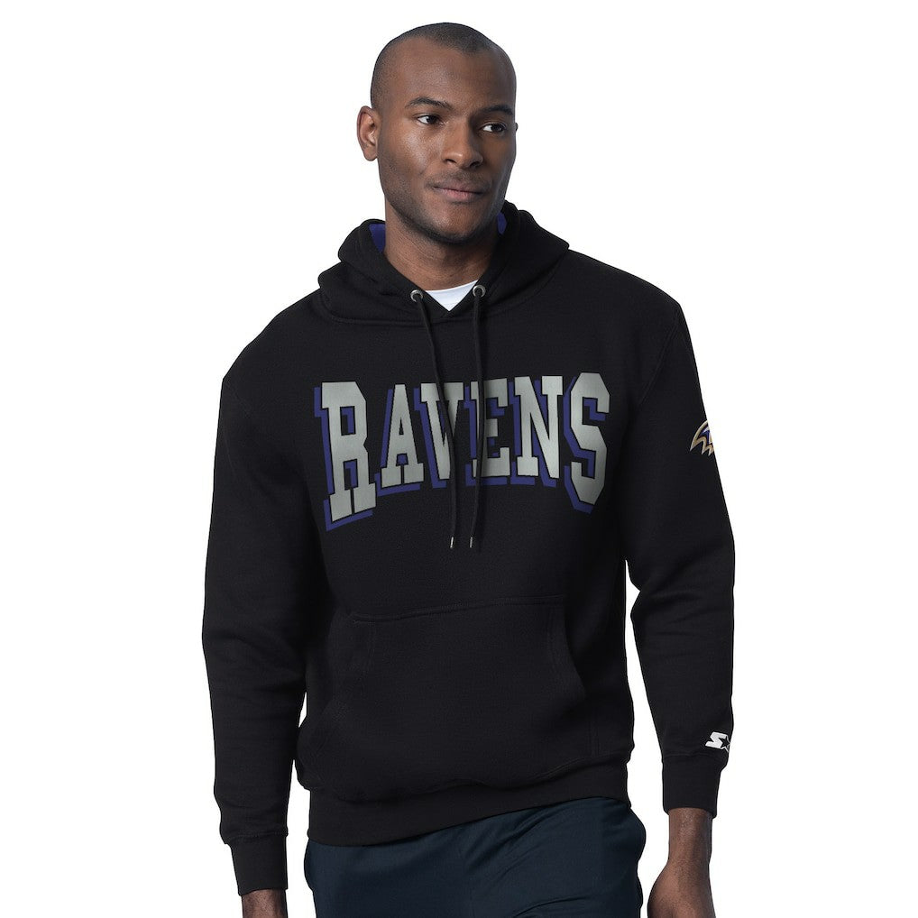 Baltimore Ravens Starter Thursday Night Gridiron Hoodie - Black - NFL