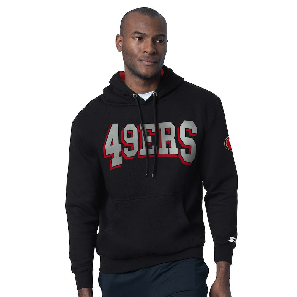 San Francisco 49ers Starter Thursday Night Gridiron Hoodie - Black - NFL