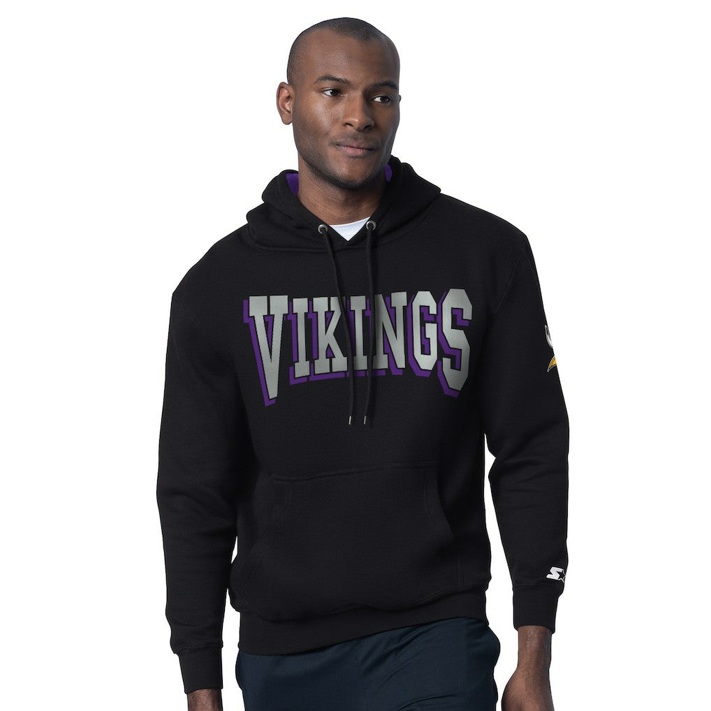 Minnesota Vikings Starter Thursday Night Gridiron Hoodie - Black - NFL